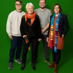 Gruppenbild von Lukas Unger, Susanne von Soden-Stahl, Jan Mackenthun und Nadine Mai.